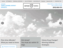 Tablet Screenshot of defendtampa.com